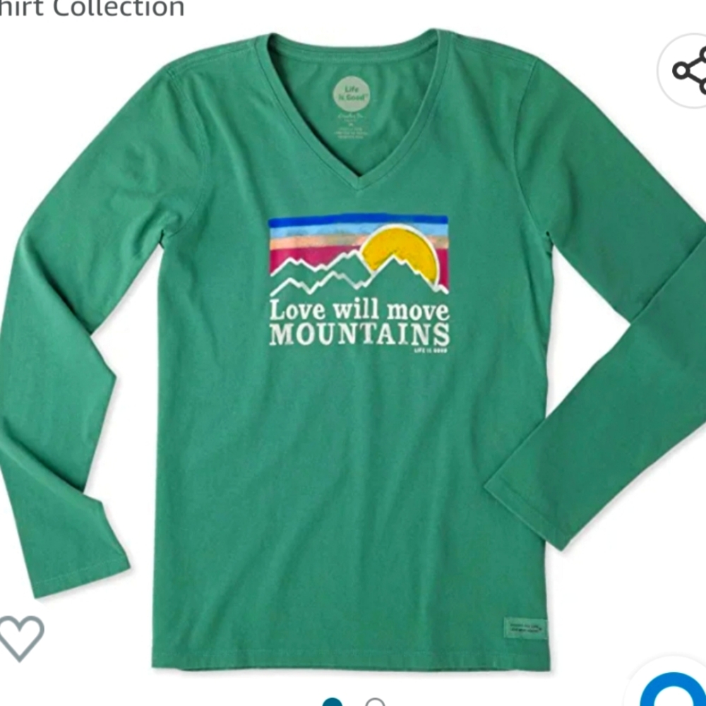 Life is Good crusher Tee. Size M